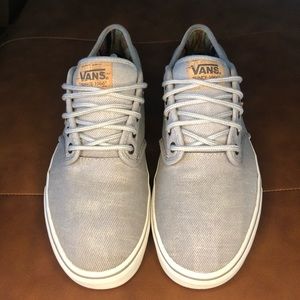 Gray Silver Vans Ultra Cush Size 11.5 Men